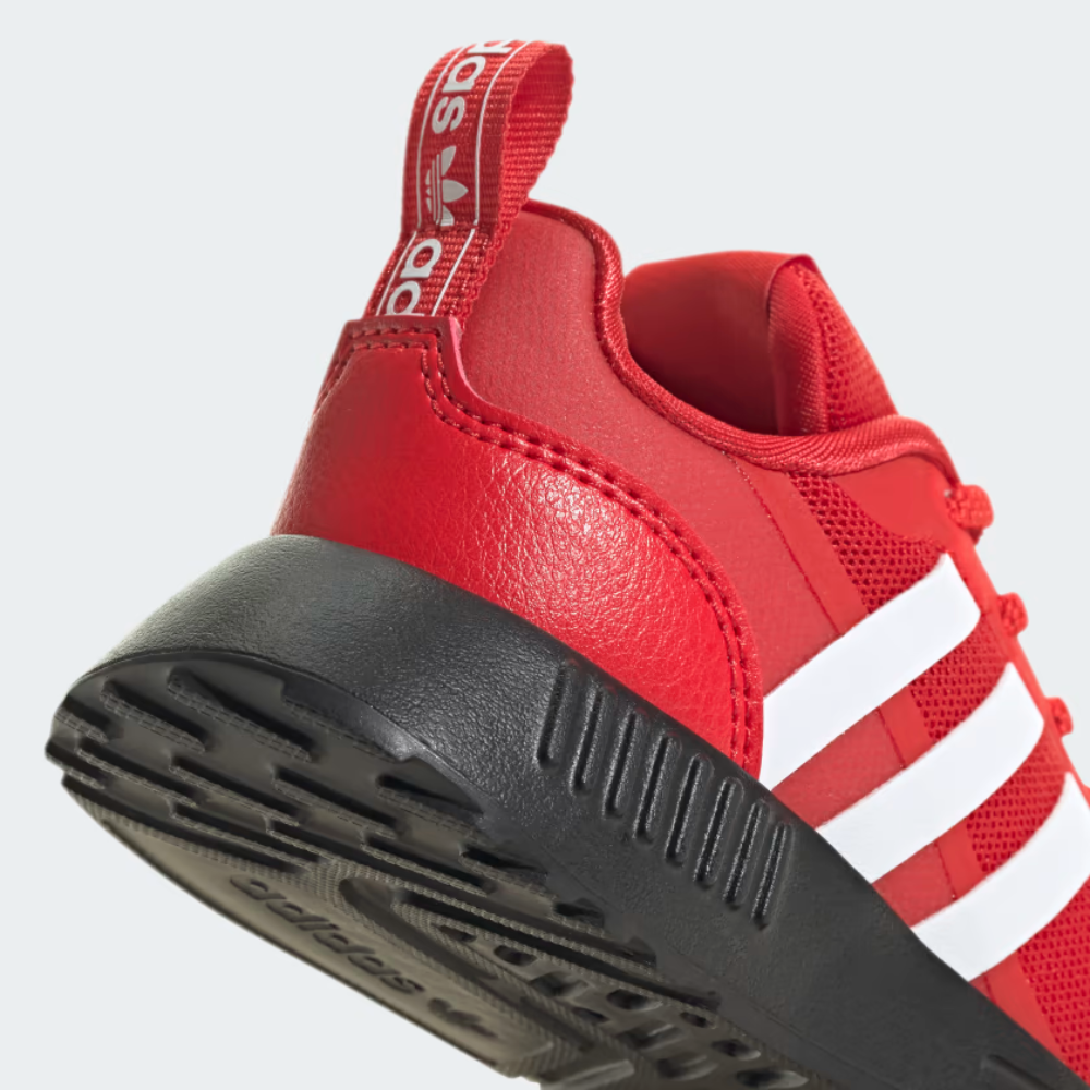 tenis adidas originals multix infantil vermelho 3