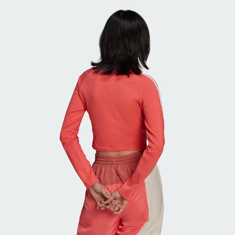 Cropped Adidas Originals Manga Longa Adicolor Classics