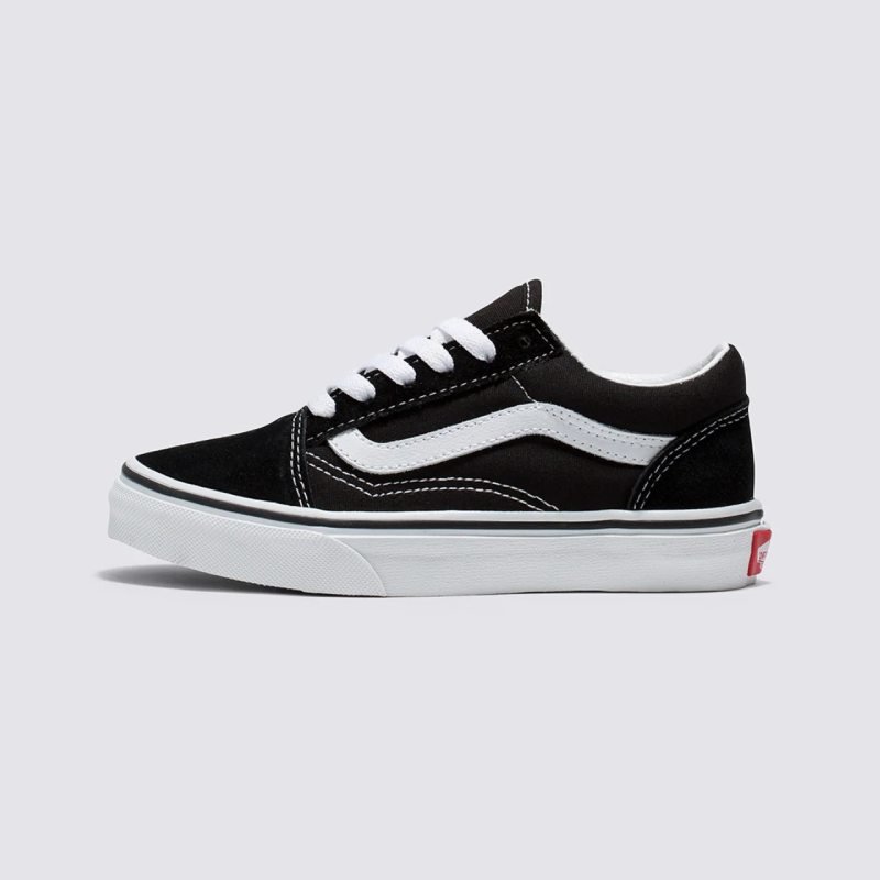 tenis old skool infantil black true white 5