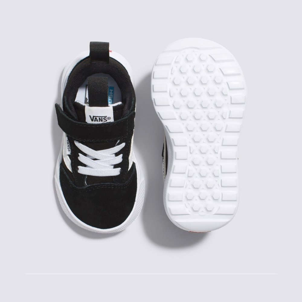 tenis vans ultrarange 66 v infantil preto 1