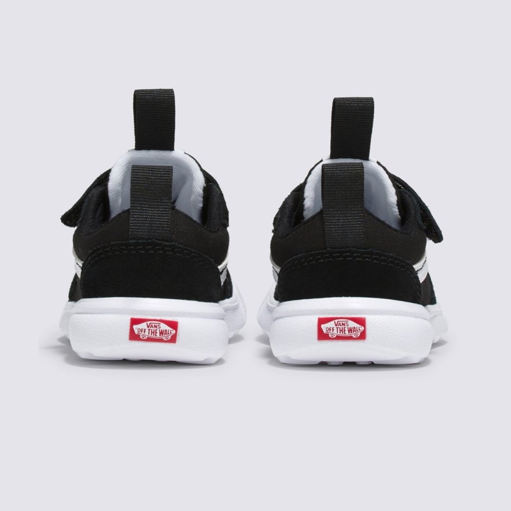 tenis vans ultrarange 66 v infantil preto 2