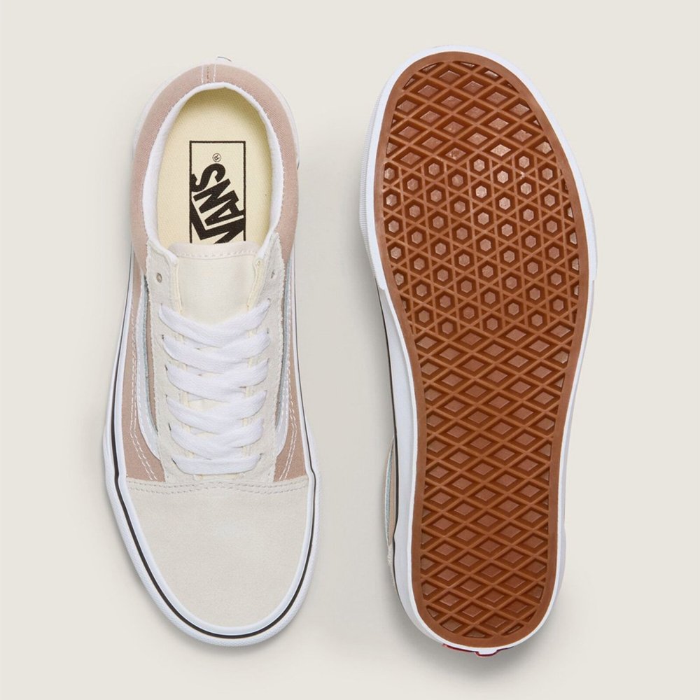 tenis vans old skool bridge bege 1