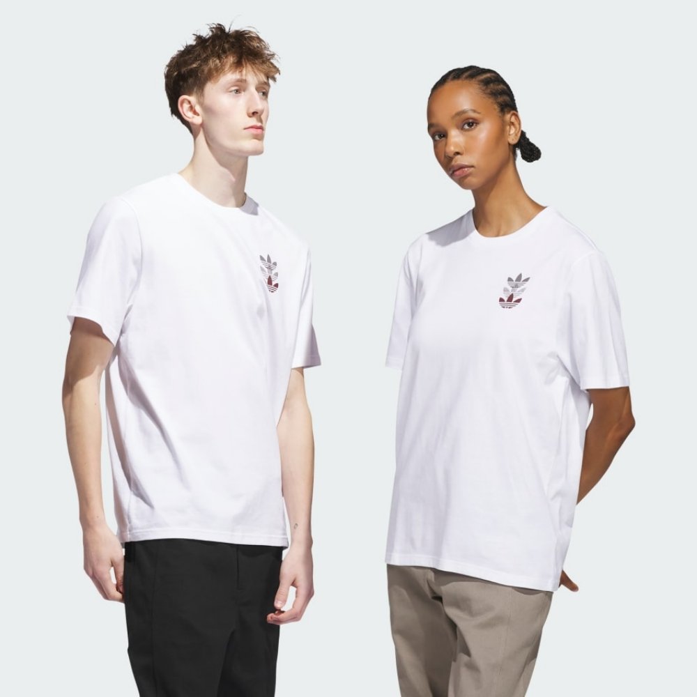 Camiseta Adidas Skateboarding Triple Trefoil - Estilo Urbano