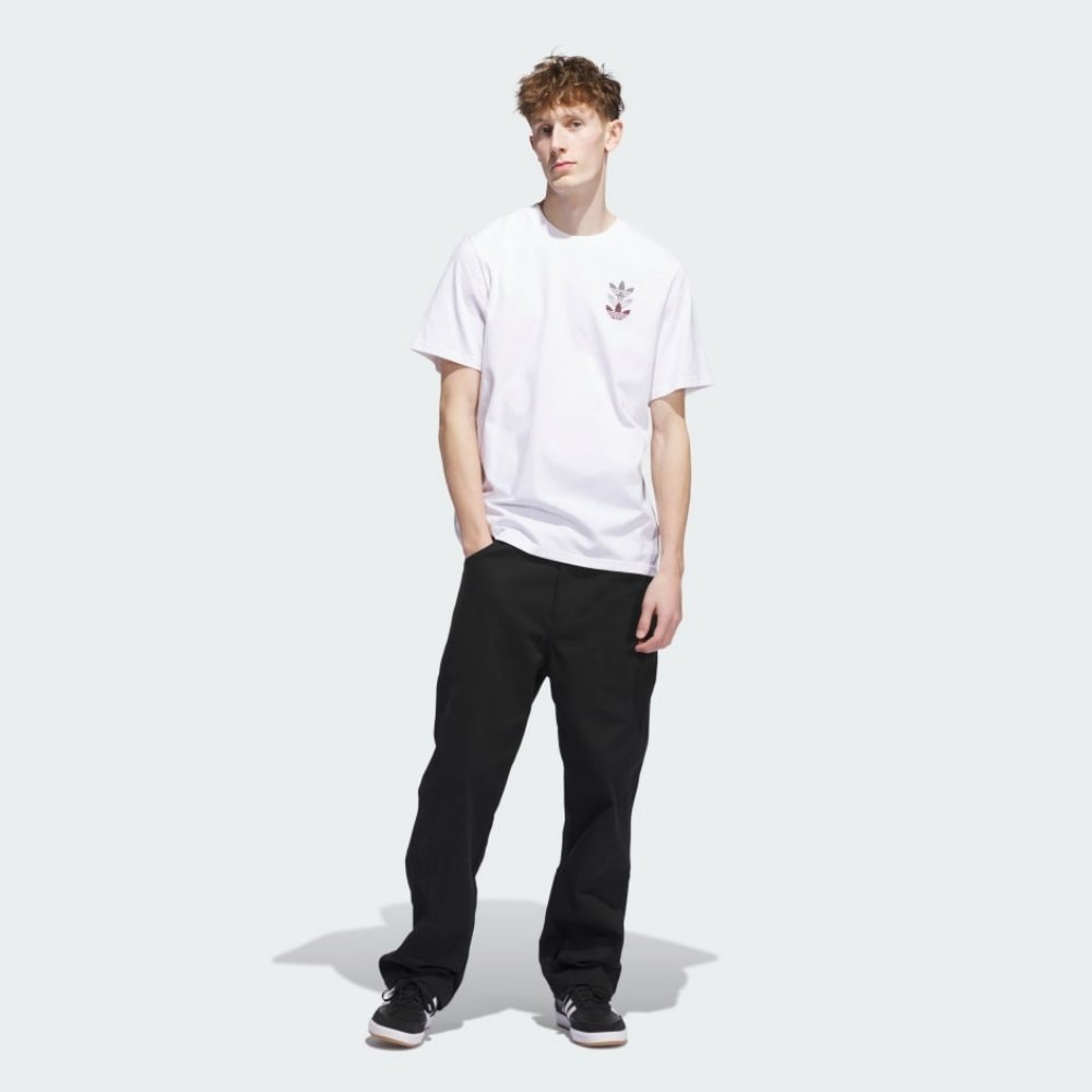Camiseta Adidas Skateboarding Triple Trefoil - Estilo Urbano