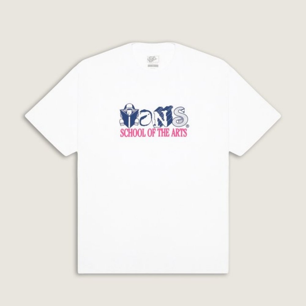 camiseta ss art skool white v4703102882