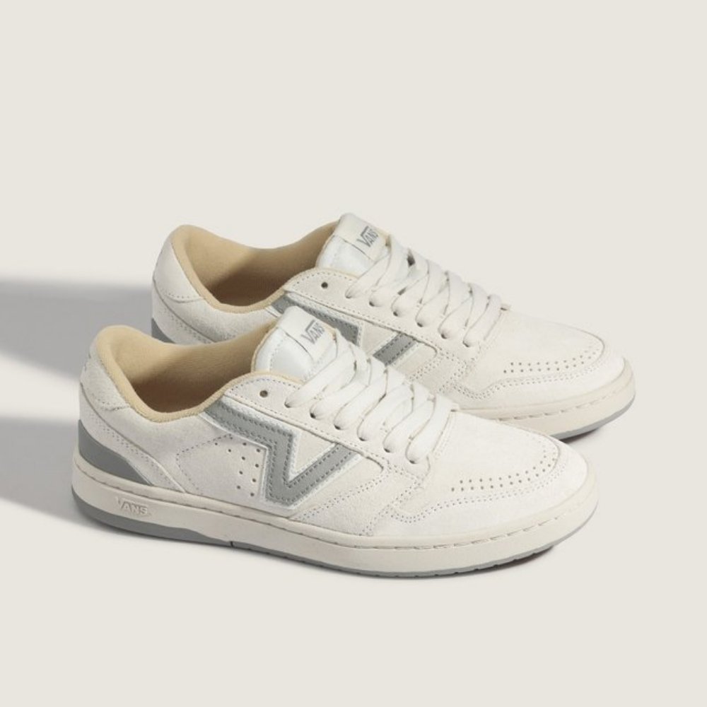 tenis vans lowland vintage marshmallow multi off white 3