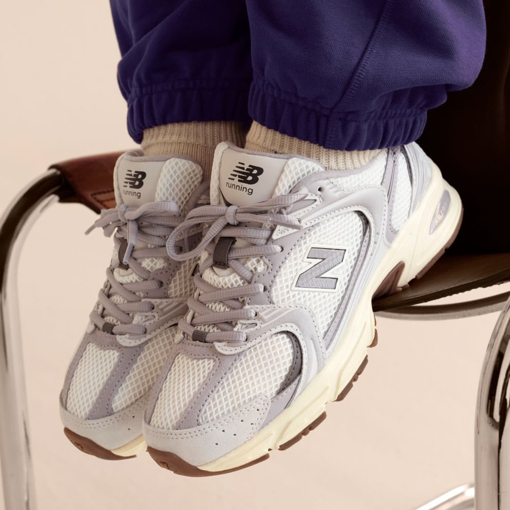 tenis new balance 530 cinza 2