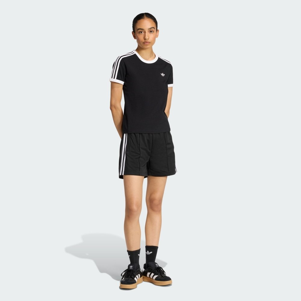 shorts adidas firebird classic preto 2
