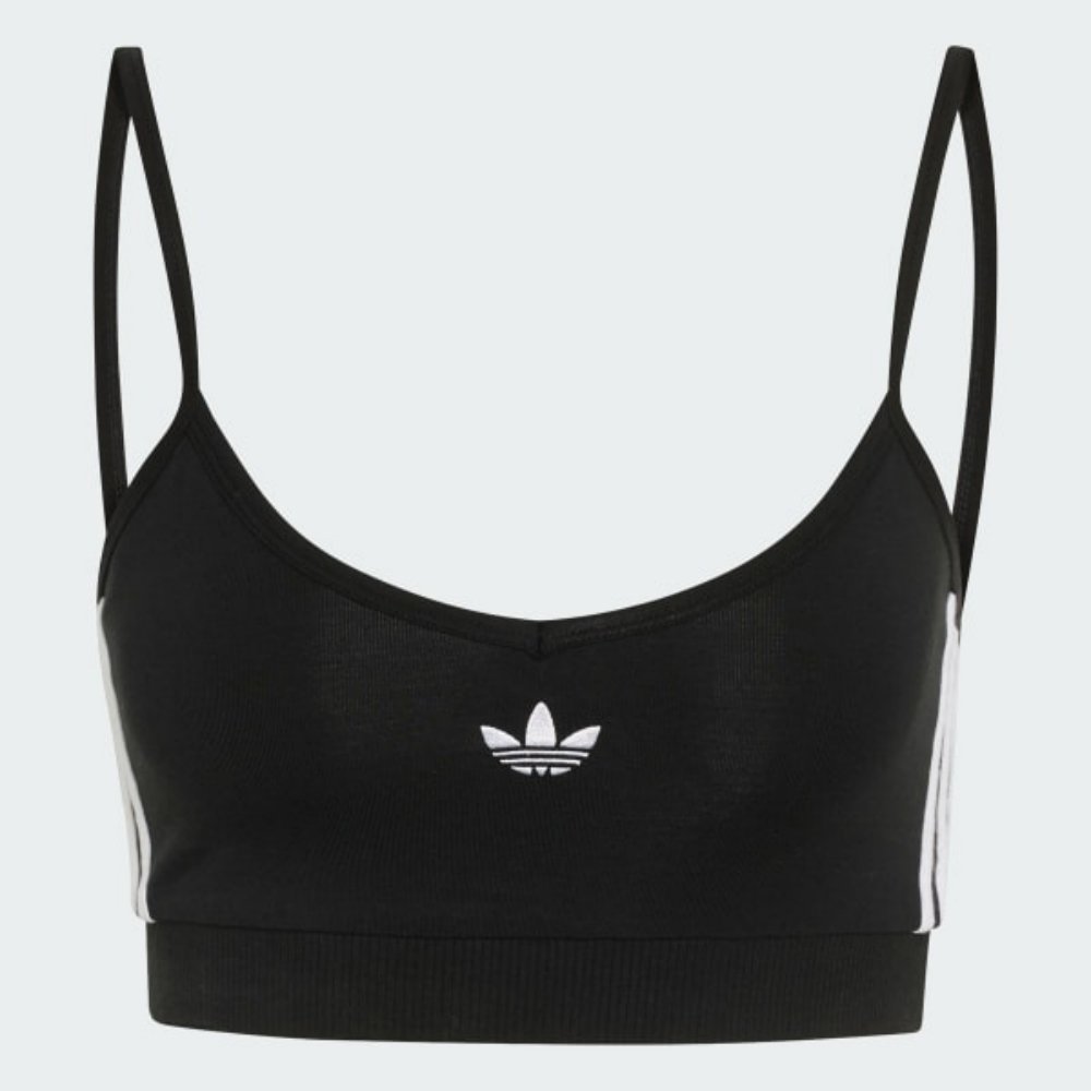 top adidas bralette tres listras preto 1