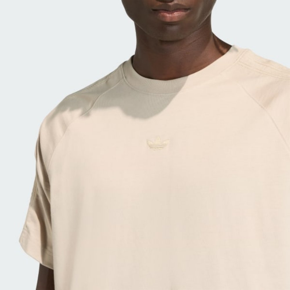 camiseta adidas premium essentials marrom 3
