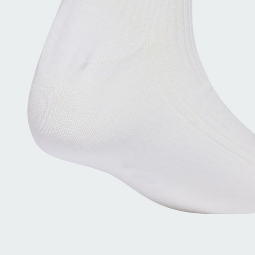 meias adidas cano alto babado preto e branco 2