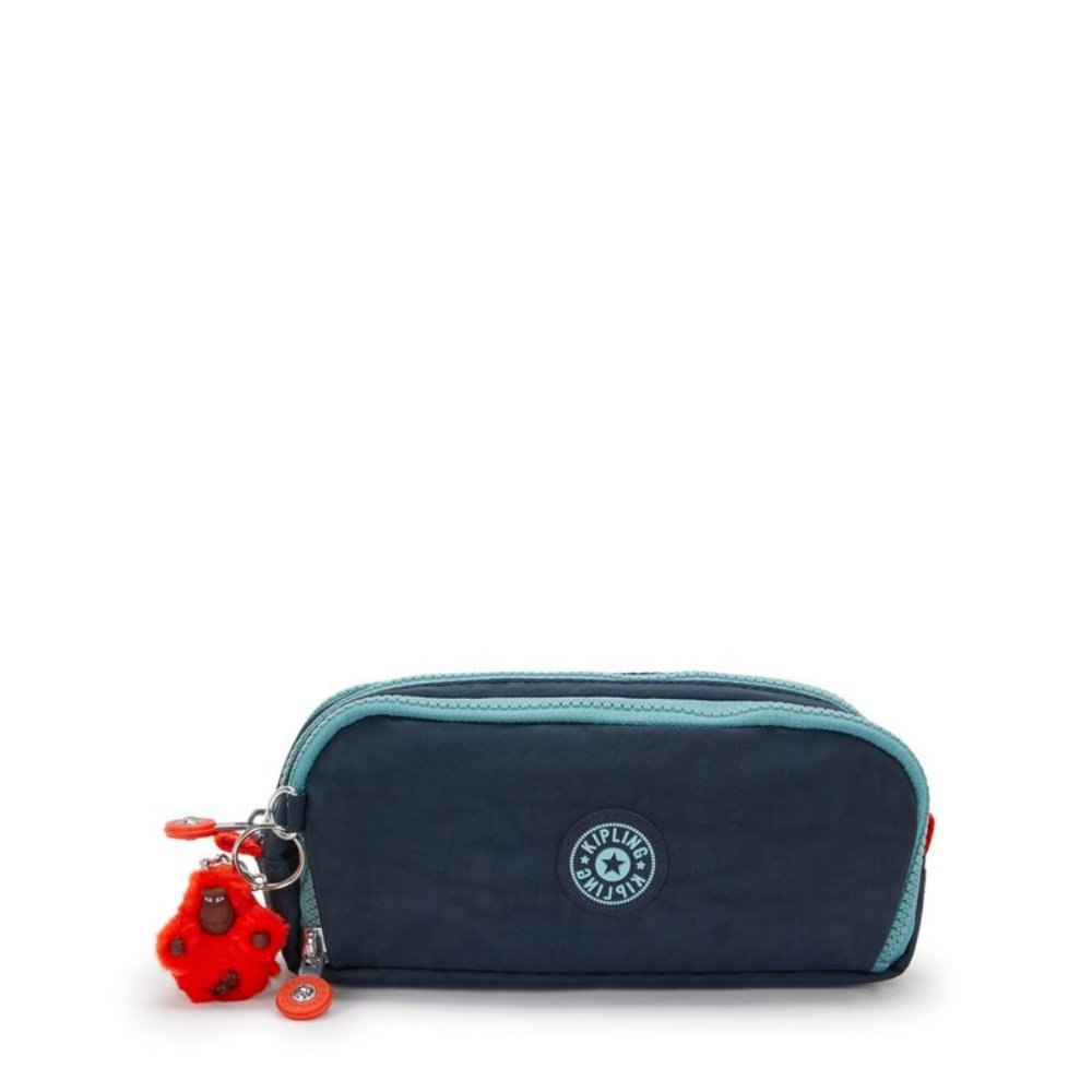 estojo kipling gitroy azul 1