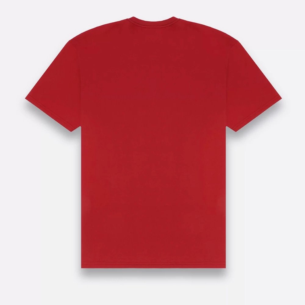 camiseta vans left chest logo chili pepper vermelho 1