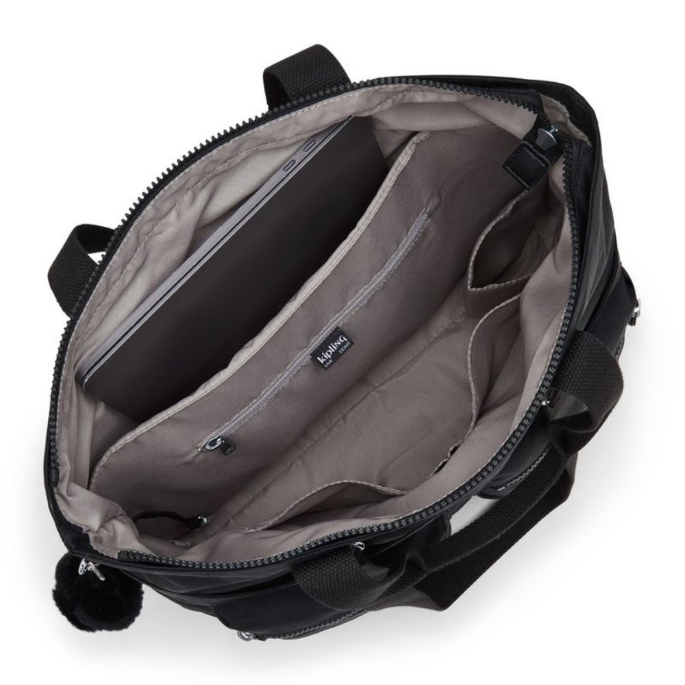 bolsa kipling india preta 1