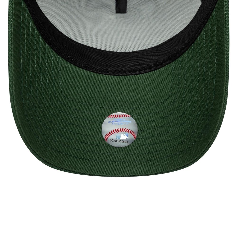 bone new era yankees outline script 9forty e-frame verde 1