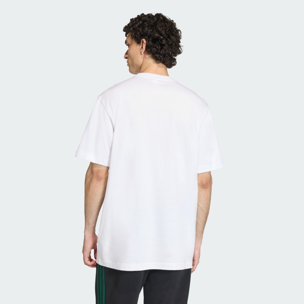 camiseta adidas serie trefoil personagens branco 3