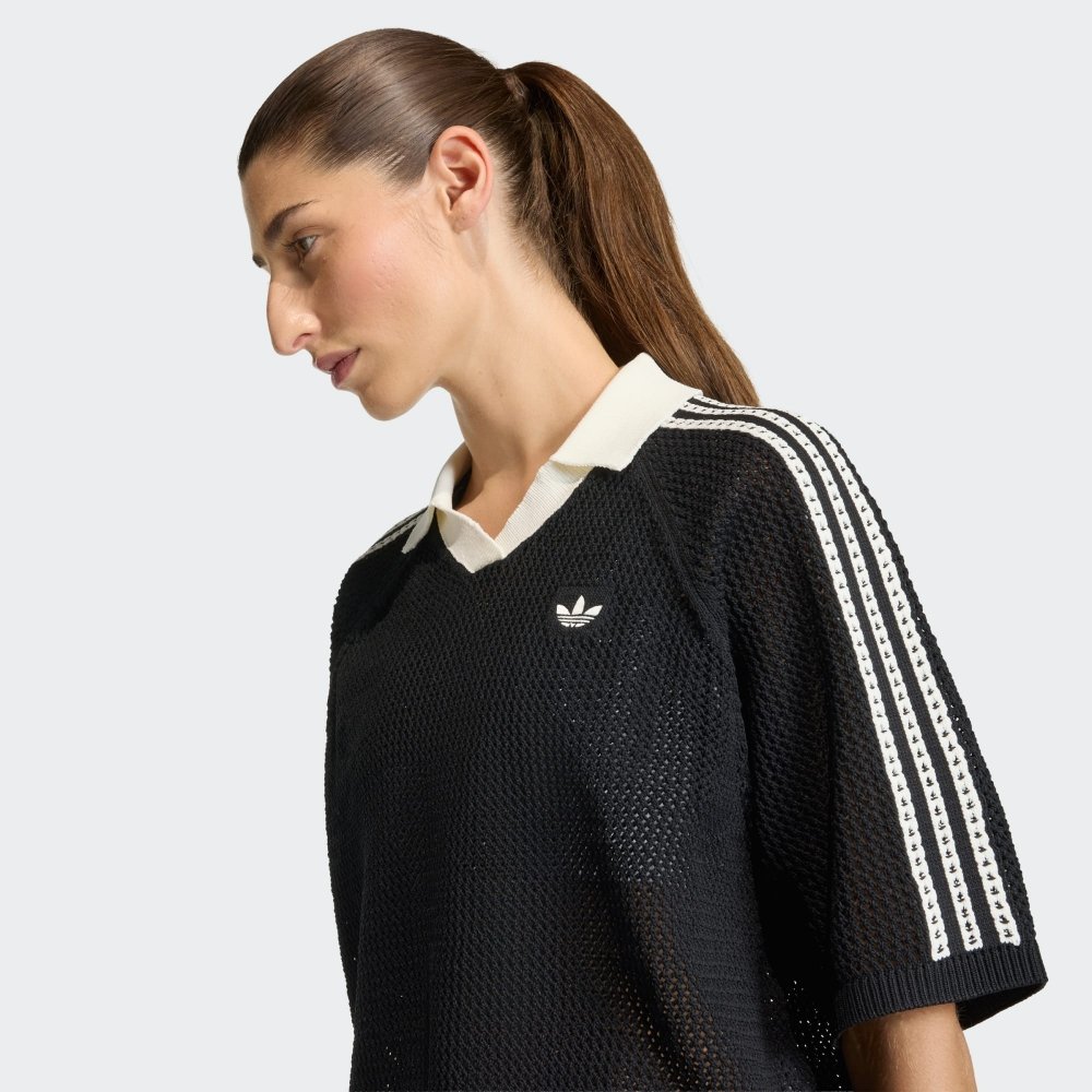 camisa adidas polo croche kc64913