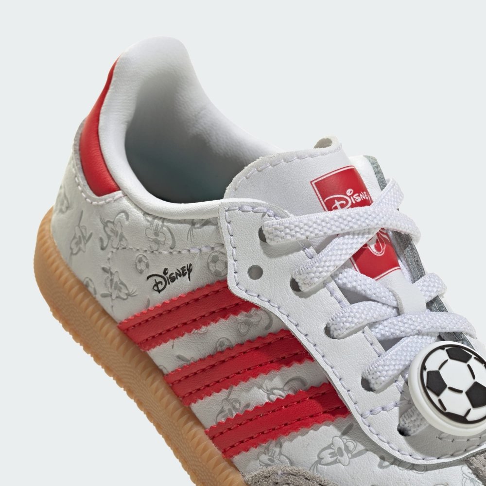 tenis adidas disney samba og branco 1