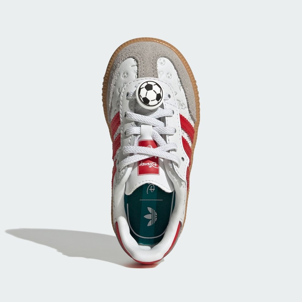 tenis adidas disney samba og branco 2