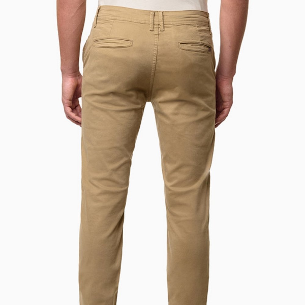 calca calvin klein chino skinny bege 2