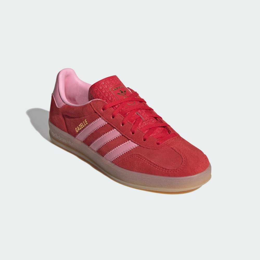 tenis adidas gazelle indoor vermelho 2