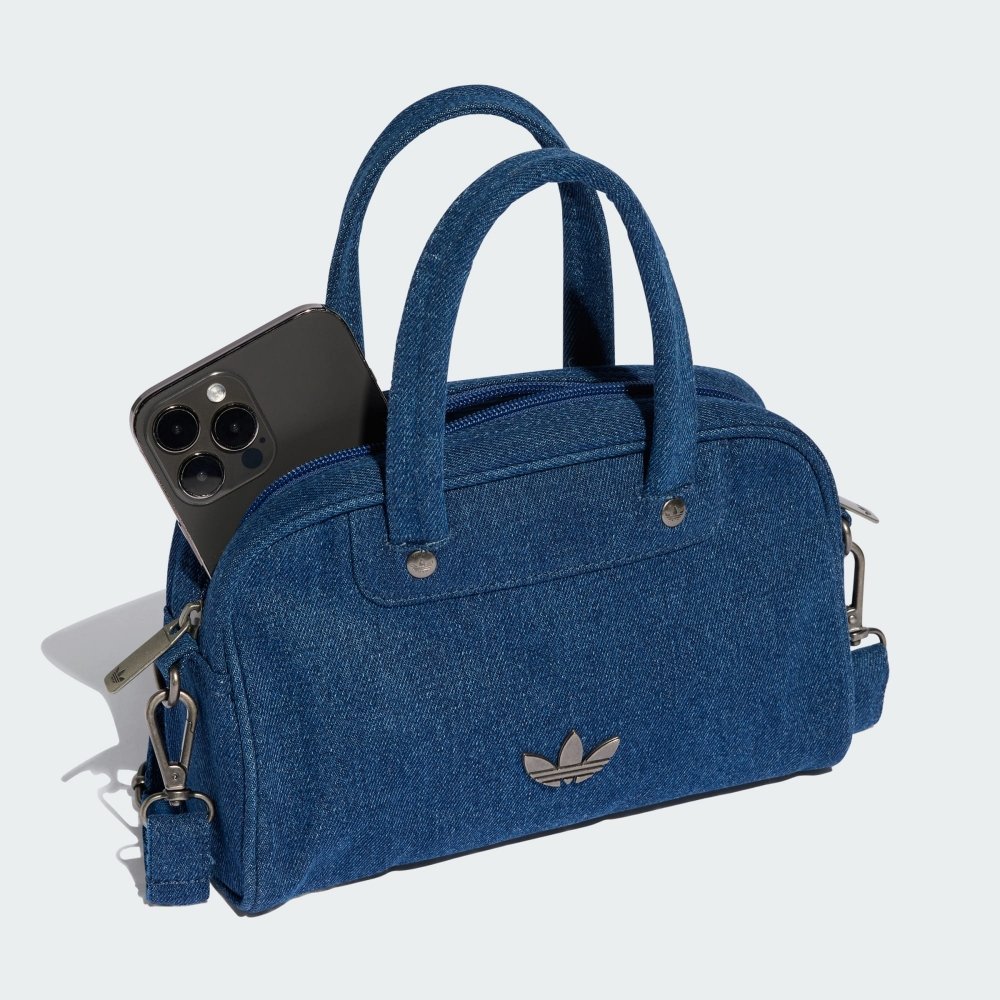 minibolsa adidas jeans bowling adicolor azul 1