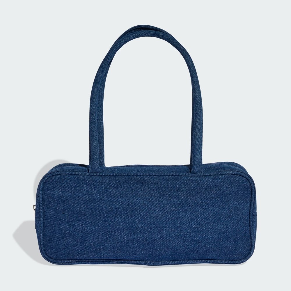 bolsa adidas jeans elongated adicolor airliner azul 3