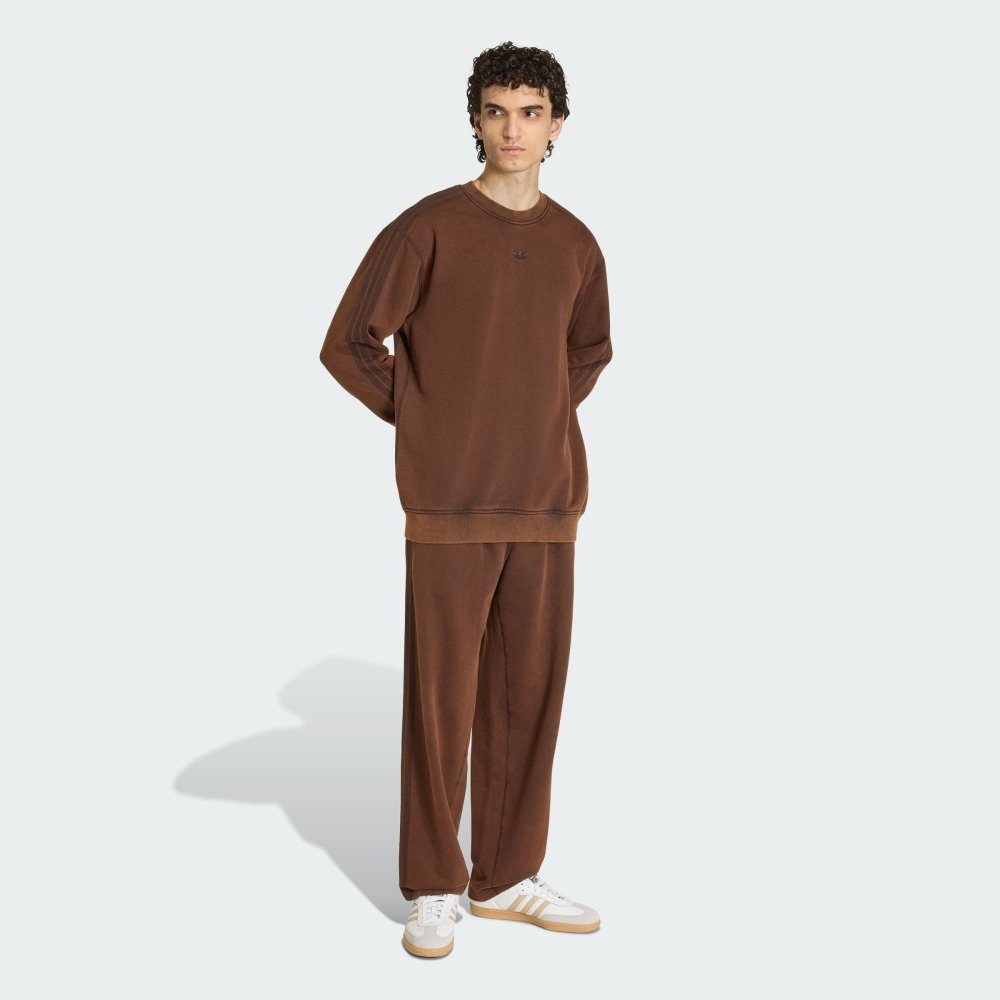 moletom adidas washed premium marrom 3