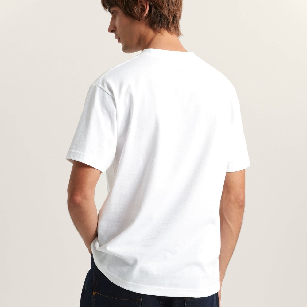 camiseta vans hopper branca 2