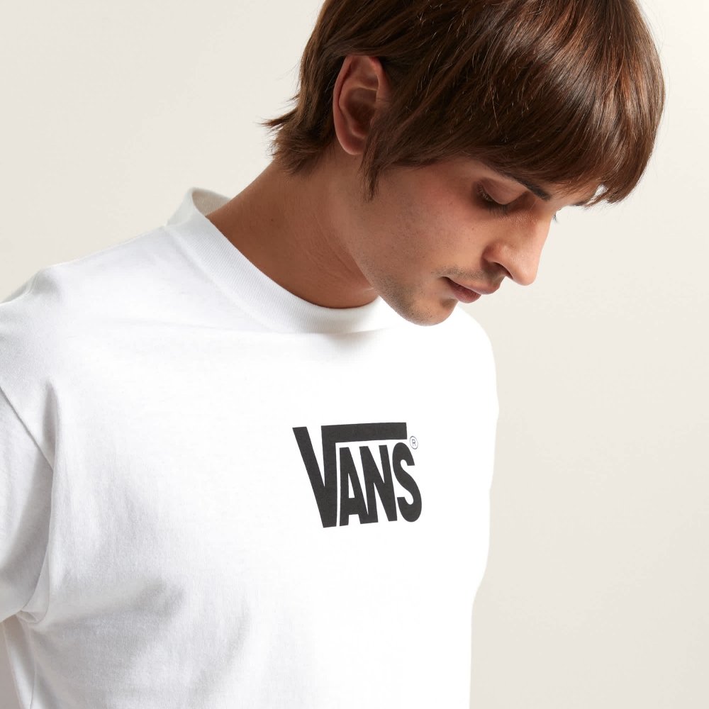 camiseta vans hopper branca 1