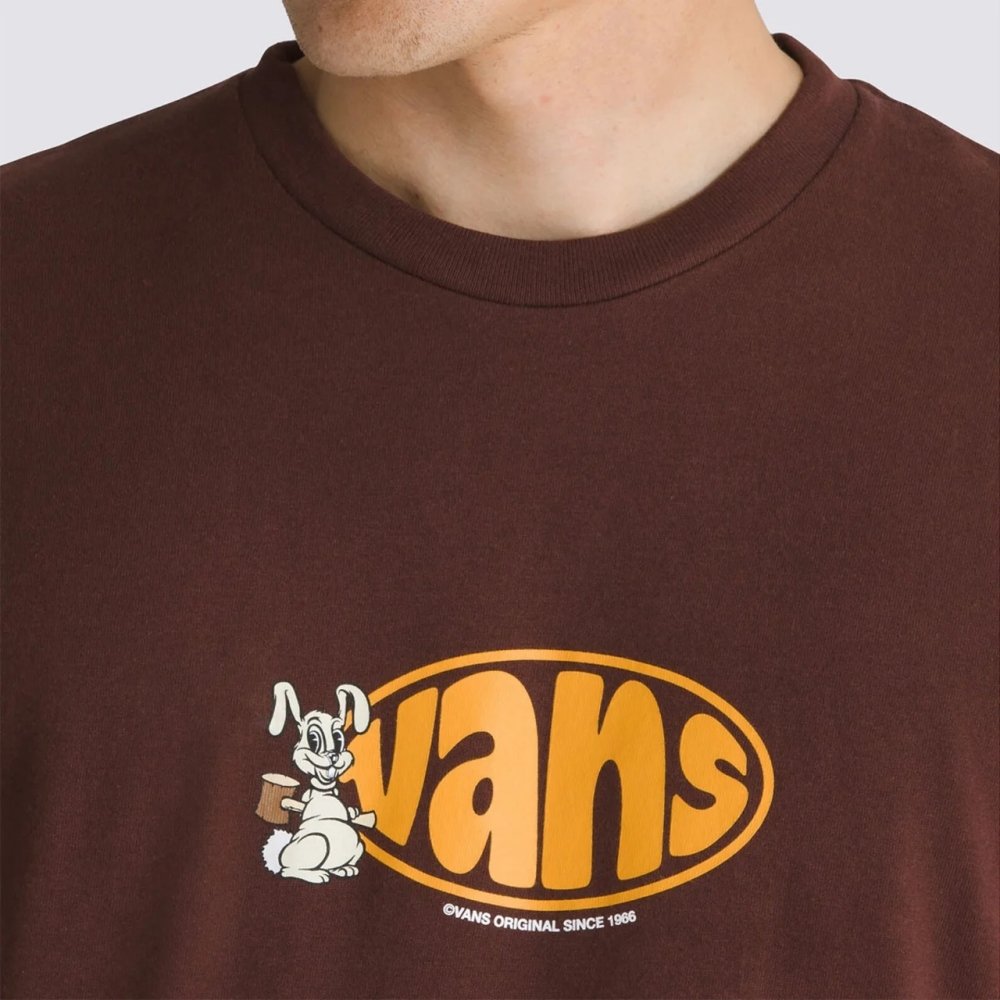 camiseta vans hopper bitter marrom 3