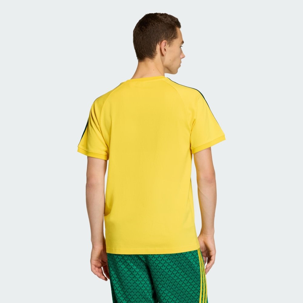 camiseta adidas monograma amarela 1