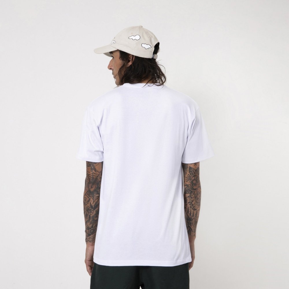 camiseta vans core basics branca 2