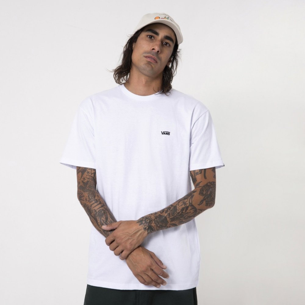 camiseta vans core basics branca 3