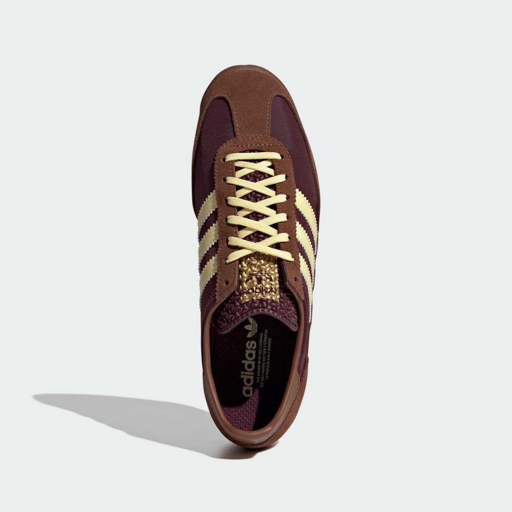 tenis adidas sl72 og marrom vista frontal