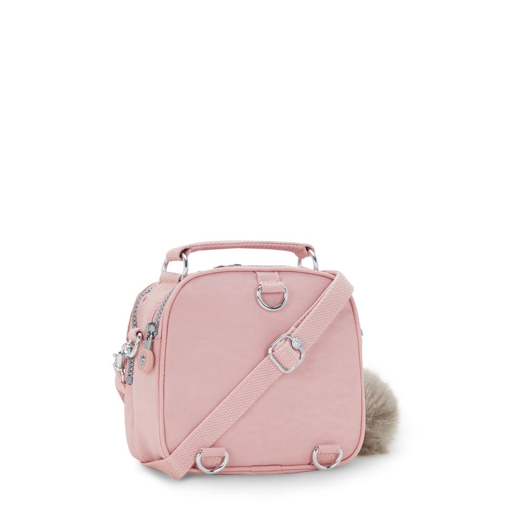bolsa kipling puck rosa 3