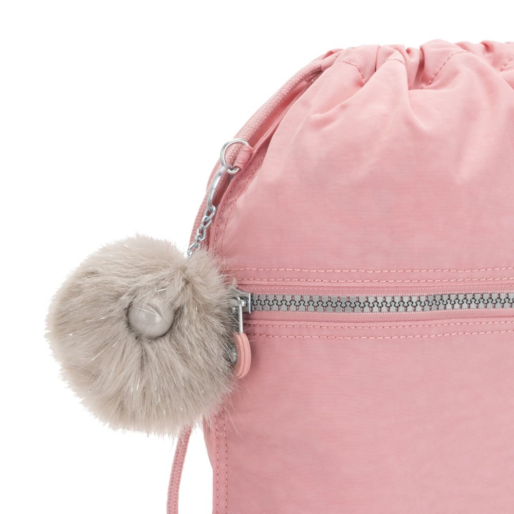 mochila kipling supertaboo rosa 1