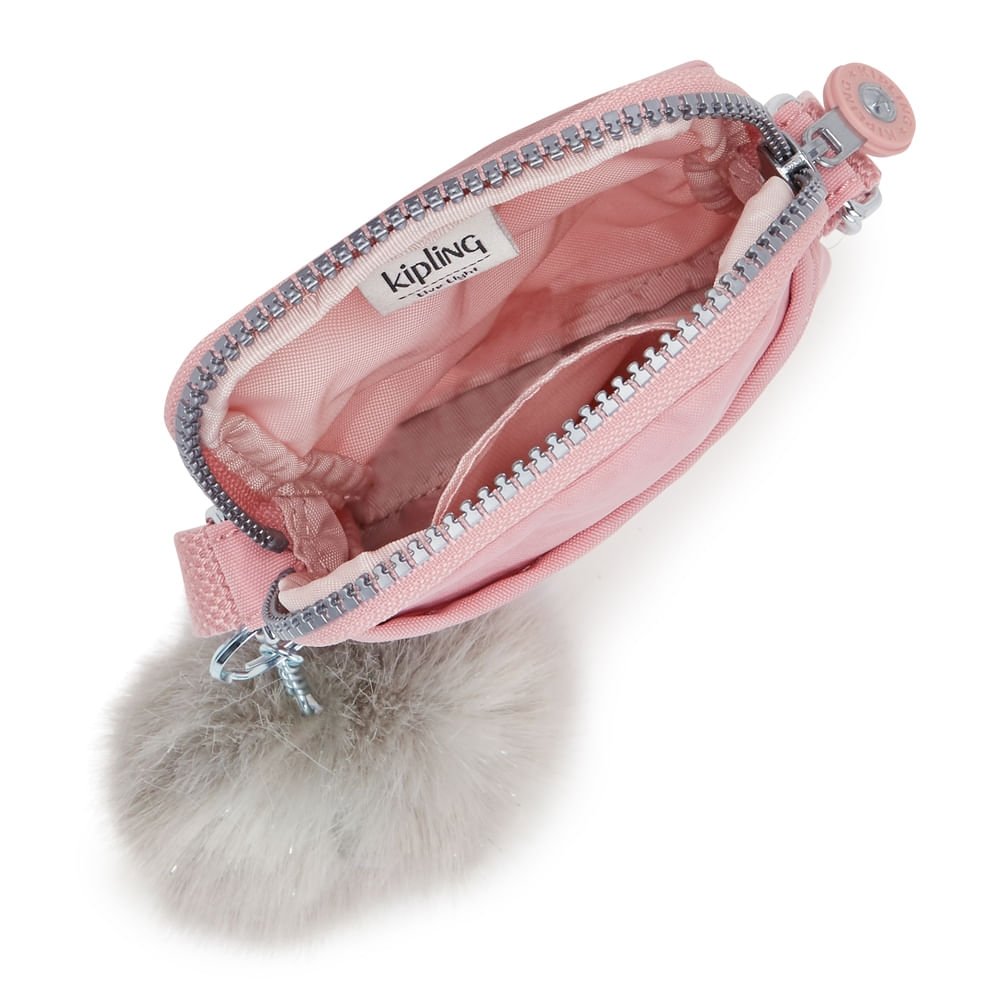 bolsa kipling tally rosa 2