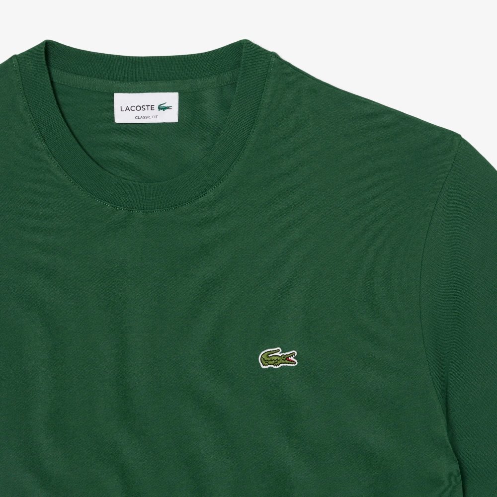 camiseta lacoste ultra dry verde militar 1