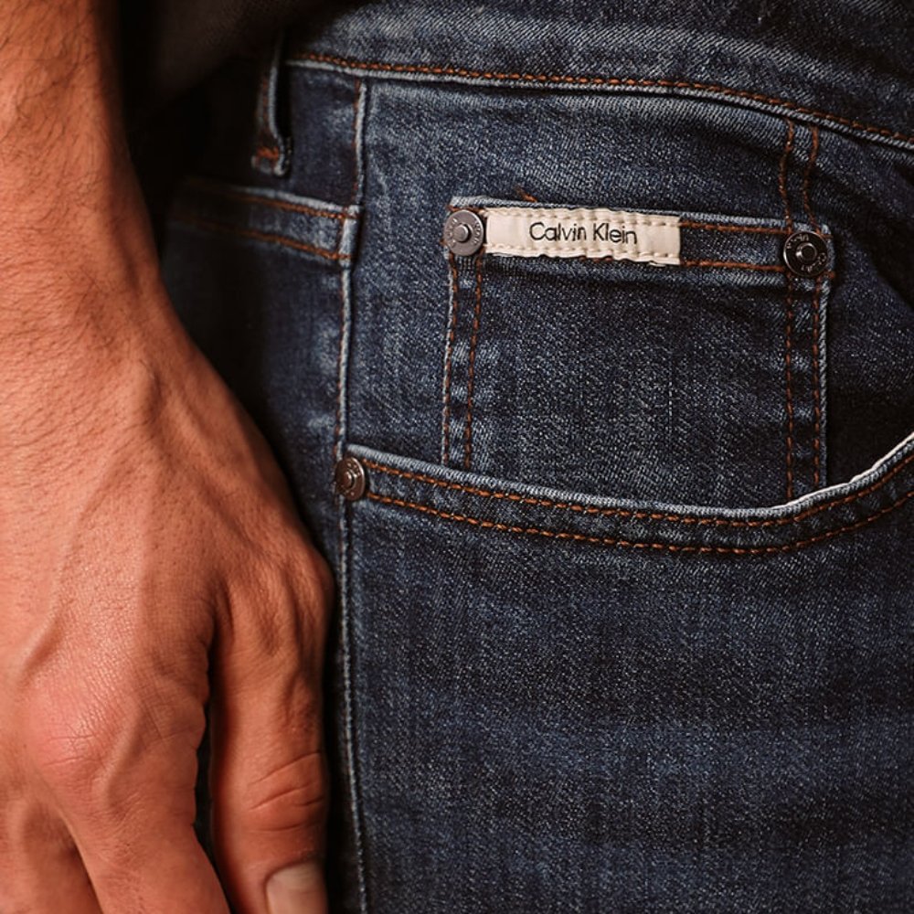 calca calvin klein jeans skinny preta 1