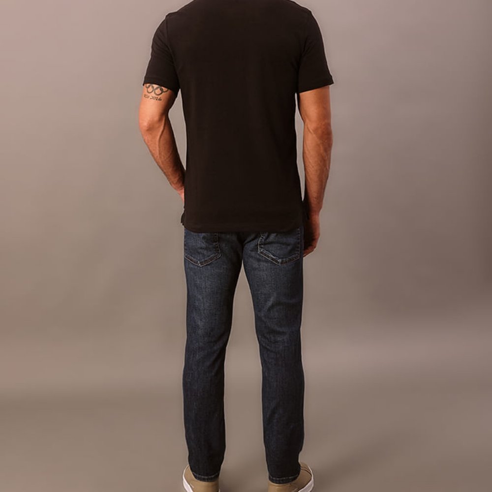 calca calvin klein jeans skinny preta 2
