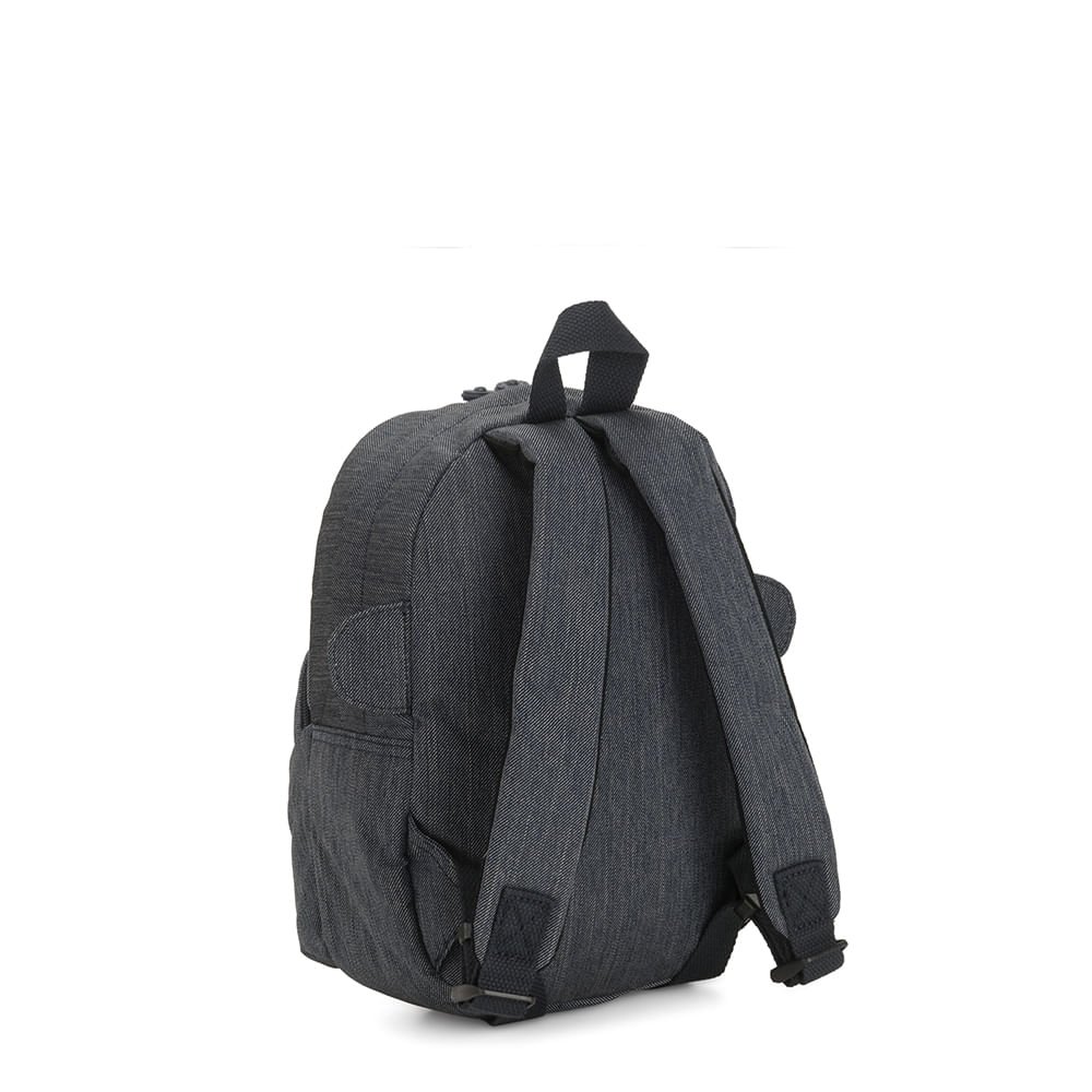 mochila kipling faster cinza 2