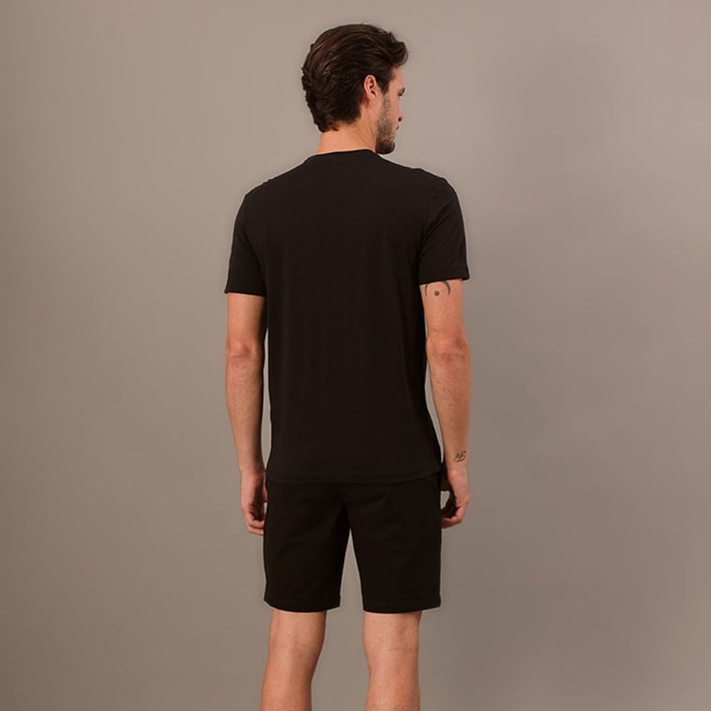camiseta calvin klein mc ck egipcio bege 2