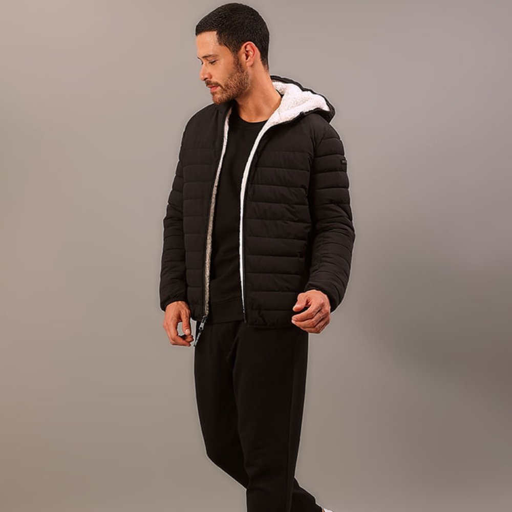 casaco calvin klein moletom cks preto 3