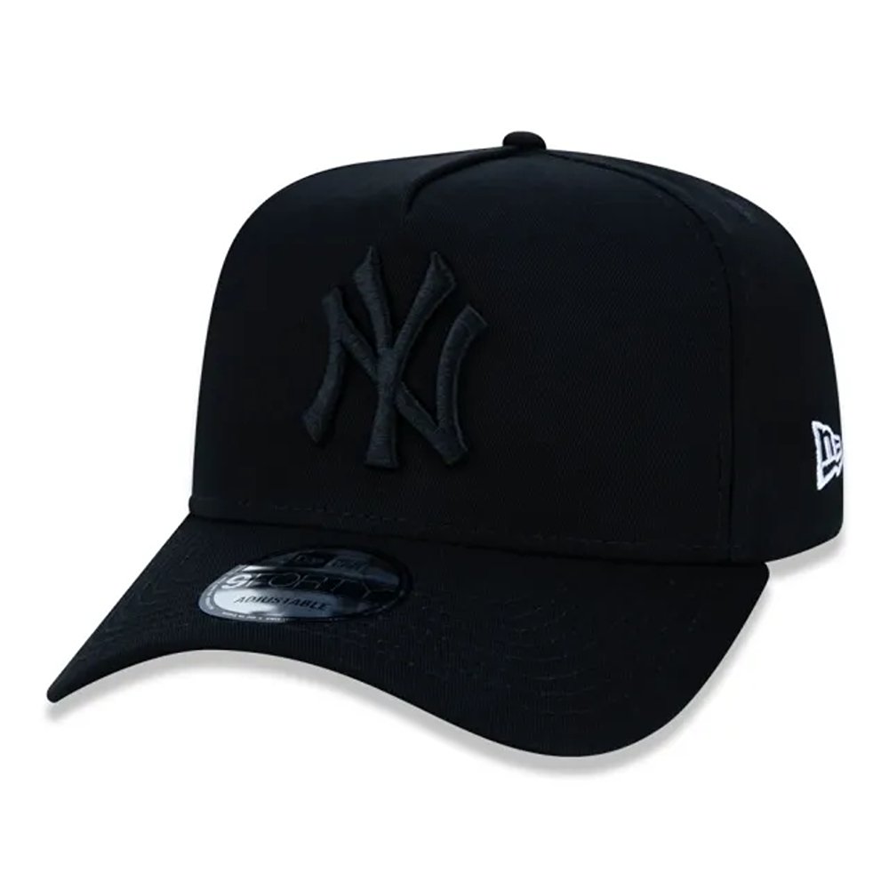 bone new era 9forty a-frame mlb new york yankees preto 3