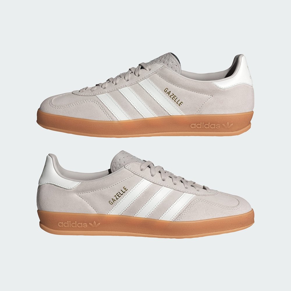 tenis adidas gazelle indoor off white 2