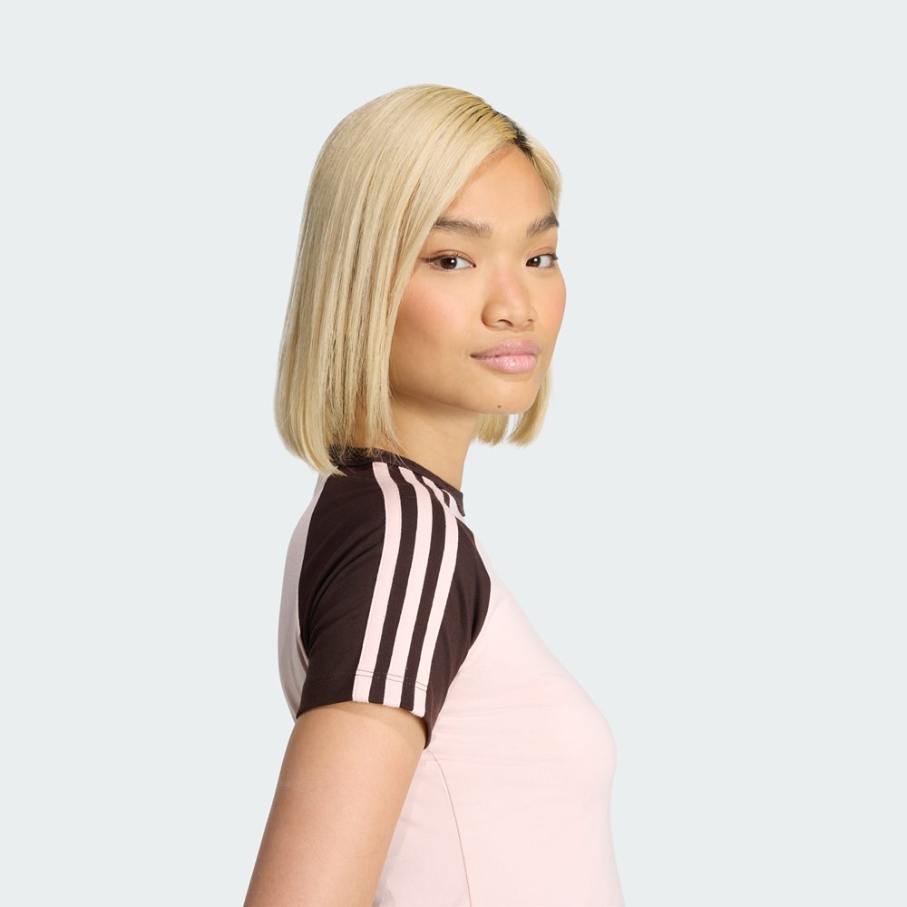 camiseta adidas sst rosa 3