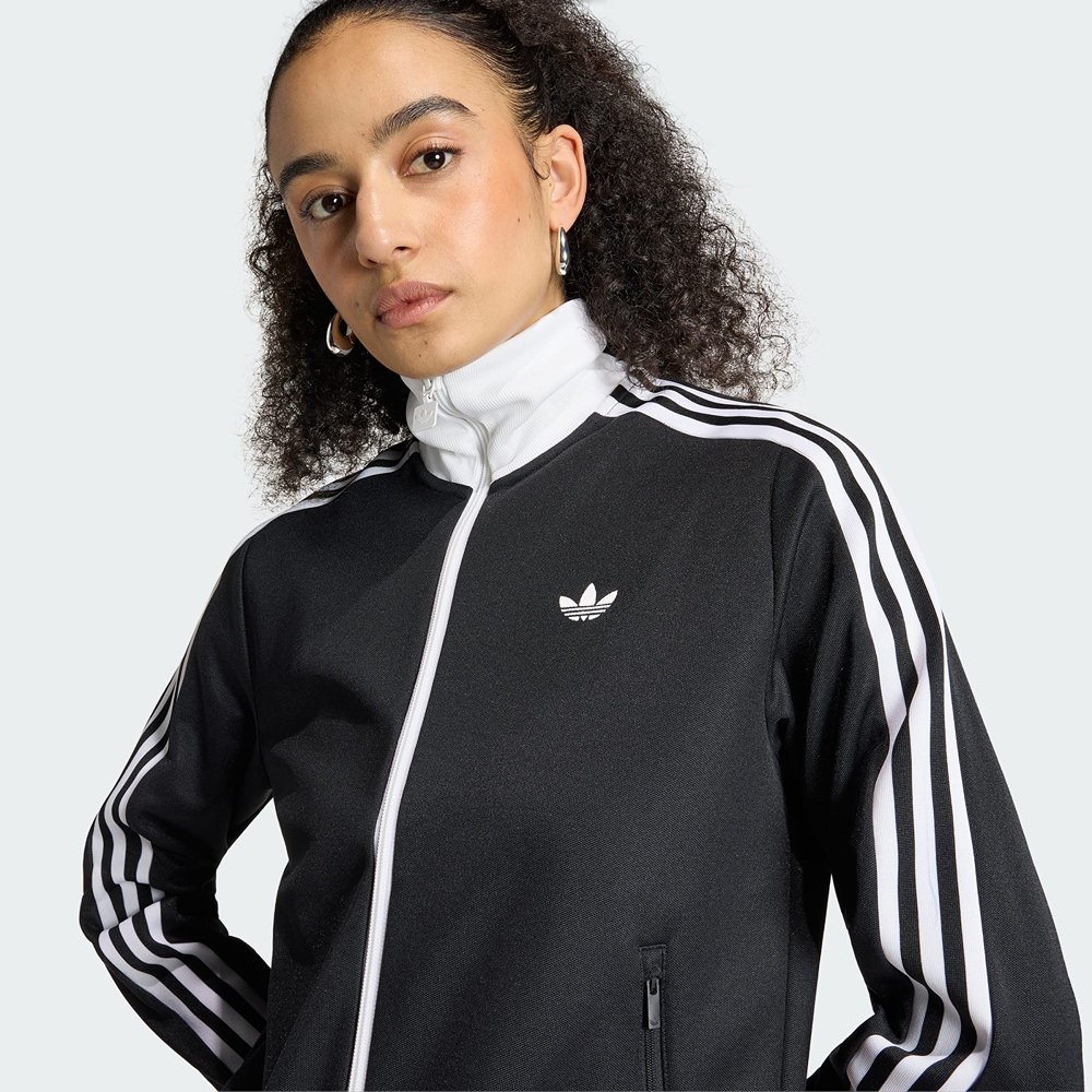 jaqueta adidas classic branco preto 2