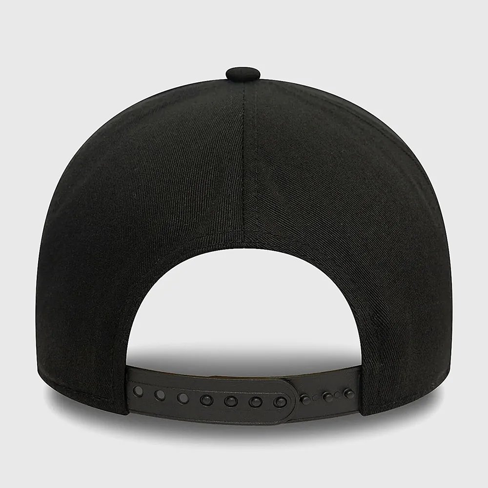 bone new era 9forty aframe new york yankees metallic preto 3